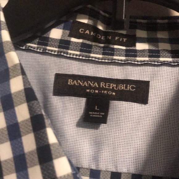 Banana Republic Camden Fit size Large mens button down - Picture 7 of 8